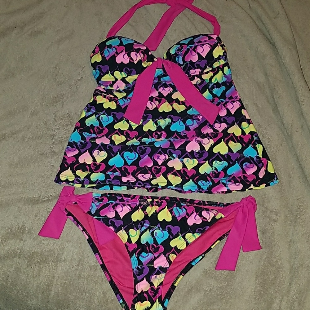 Tankini 2 piece bathing suit